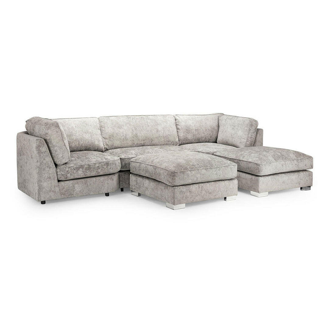Bishop U Shape Sofa High Back Truffle - MNS (MY NEW SOFA) LTD