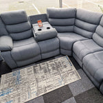 Load image into Gallery viewer, MNS Roma Fabric Recliner Corner Sofa Grey MNS (MY NEW SOFA) LTD
