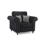 Load image into Gallery viewer, Oakland Leather Armchair , Tan And Black
