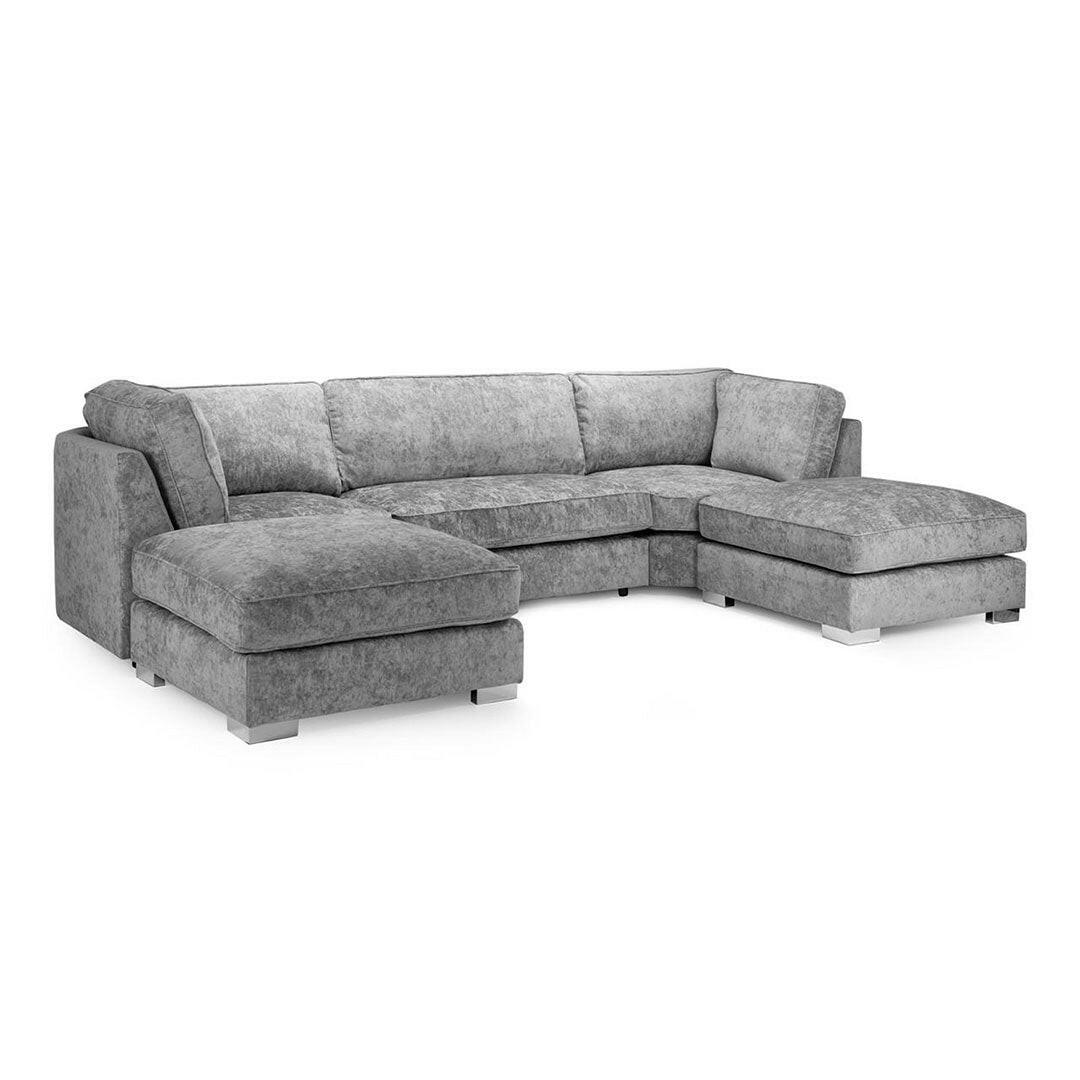 Bishop U Shape Corner Sofa High Back - MNS (MY NEW SOFA) LTD