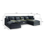 Load image into Gallery viewer, Balgravia U Shape Sofa High Back - MNS (MY NEW SOFA) LTD

