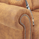 Load image into Gallery viewer, Oakland Leather Armchair , Tan And Black
