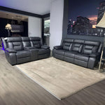 Load image into Gallery viewer, Nova Electric Recliner Leather Sofa 3+2 Seater
