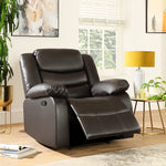 Load image into Gallery viewer, MNS Roma Leather Recliner Sofa Arm Chair
