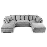 Load image into Gallery viewer, Bishop U Shape Corner Sofa Scatter Back - MNS (MY NEW SOFA) LTD
