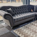 Load image into Gallery viewer, Elegance Chesterfield Corner Sofa 
