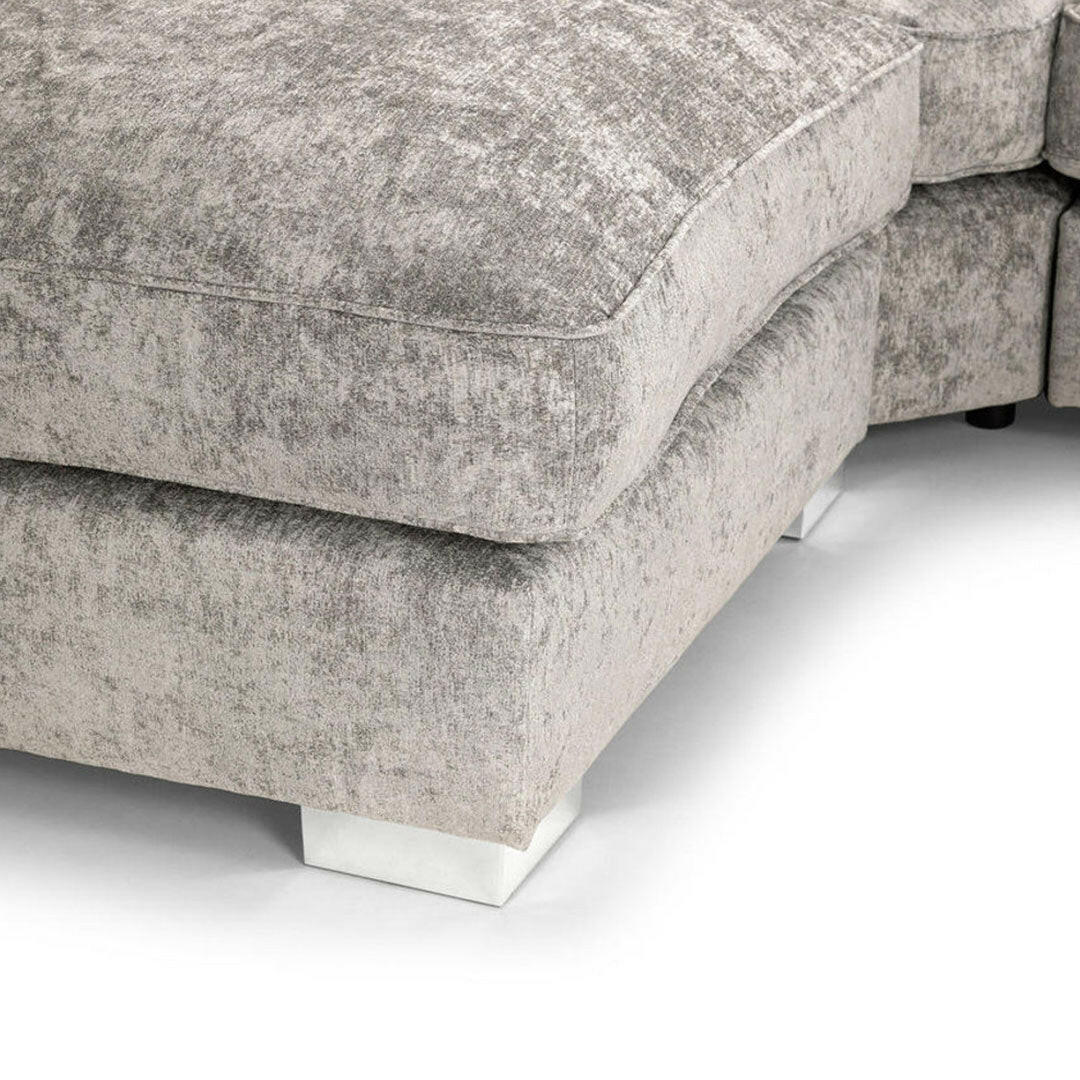 Bishop U Shape Sofa Scatter Back Truffle - MNS (MY NEW SOFA) LTD