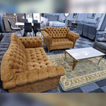 Load image into Gallery viewer, Elegance Chesterfield Sofa 3+2 GOLD 

