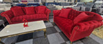 Load image into Gallery viewer, Elegance Chesterfield Sofa 3+2 Red
